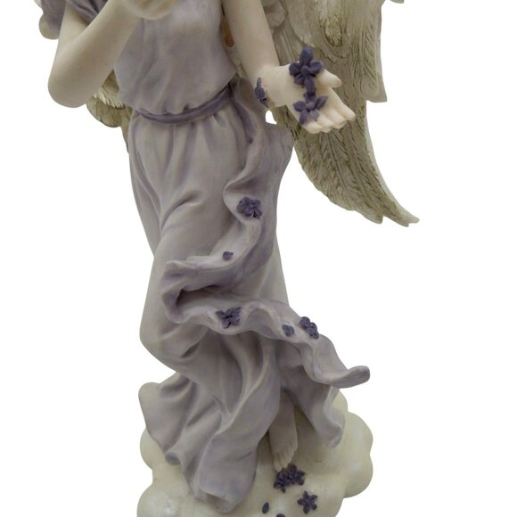 ANGEL FIGURINE Sculpture By AGC Heavenly Home Decor Vintage 9" - Picture 8 of 11